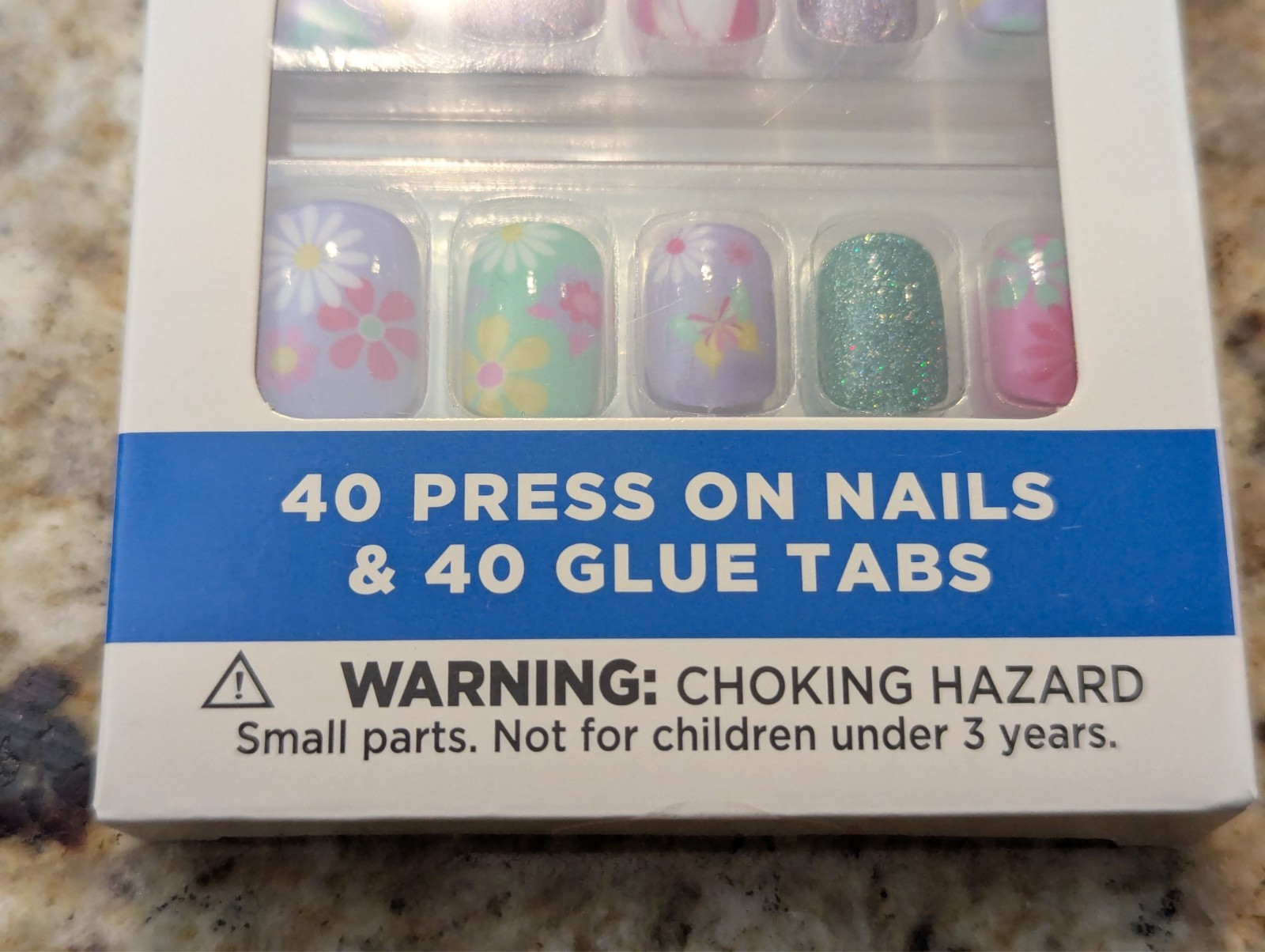 321 Party Children’s Press On Nails Party Favors 40 pcs x 6 Pack