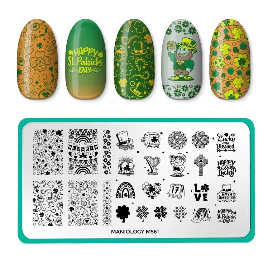 NEW Maniology M561 Nail Stamping Plate