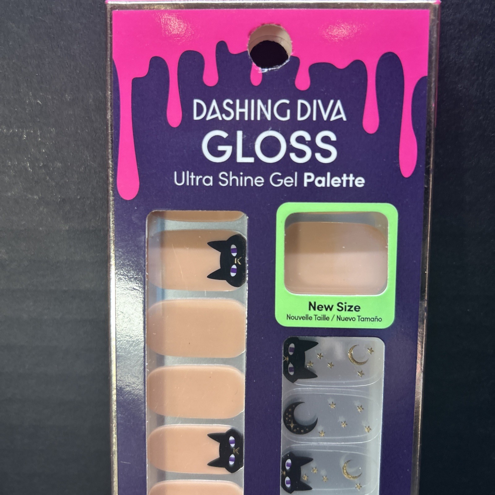 Dashing Diva Gloss 32 Gel Nail Strips Set/4 Pkgs NEW