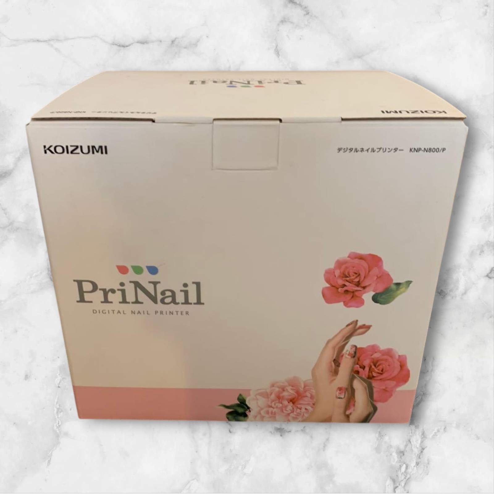 KOIZUMI PriNail Digital Nail Printer KNP N800 P Pink Nail Art Machine Wi-Fi