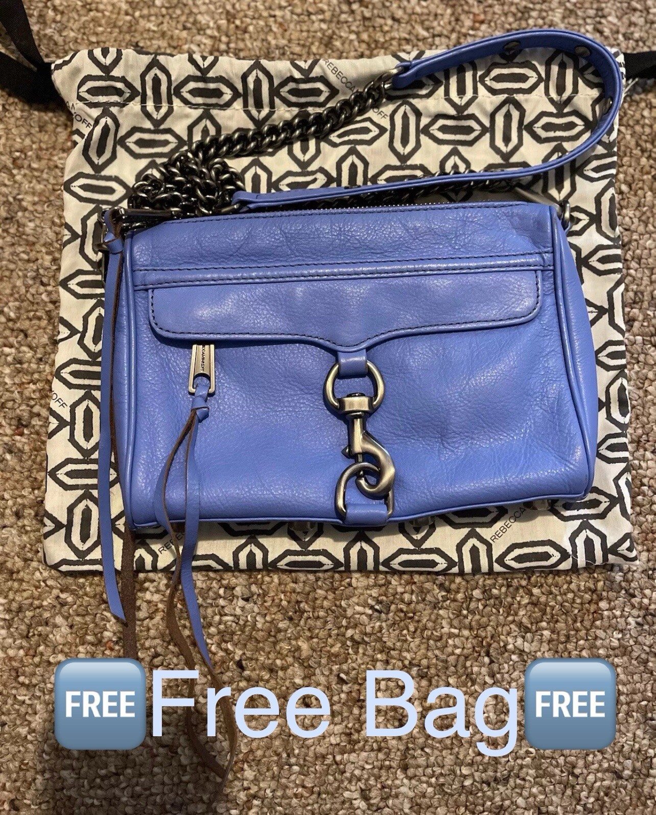 25 Pairs LOT-Handmade Press On Nails Reusable Size S Rebecca Minkoff Bag