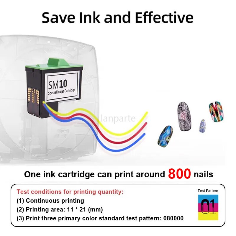 O’2NAILS Touch Screen Nail Printer Desktop Nail Art Printer Machine APP Pattern！