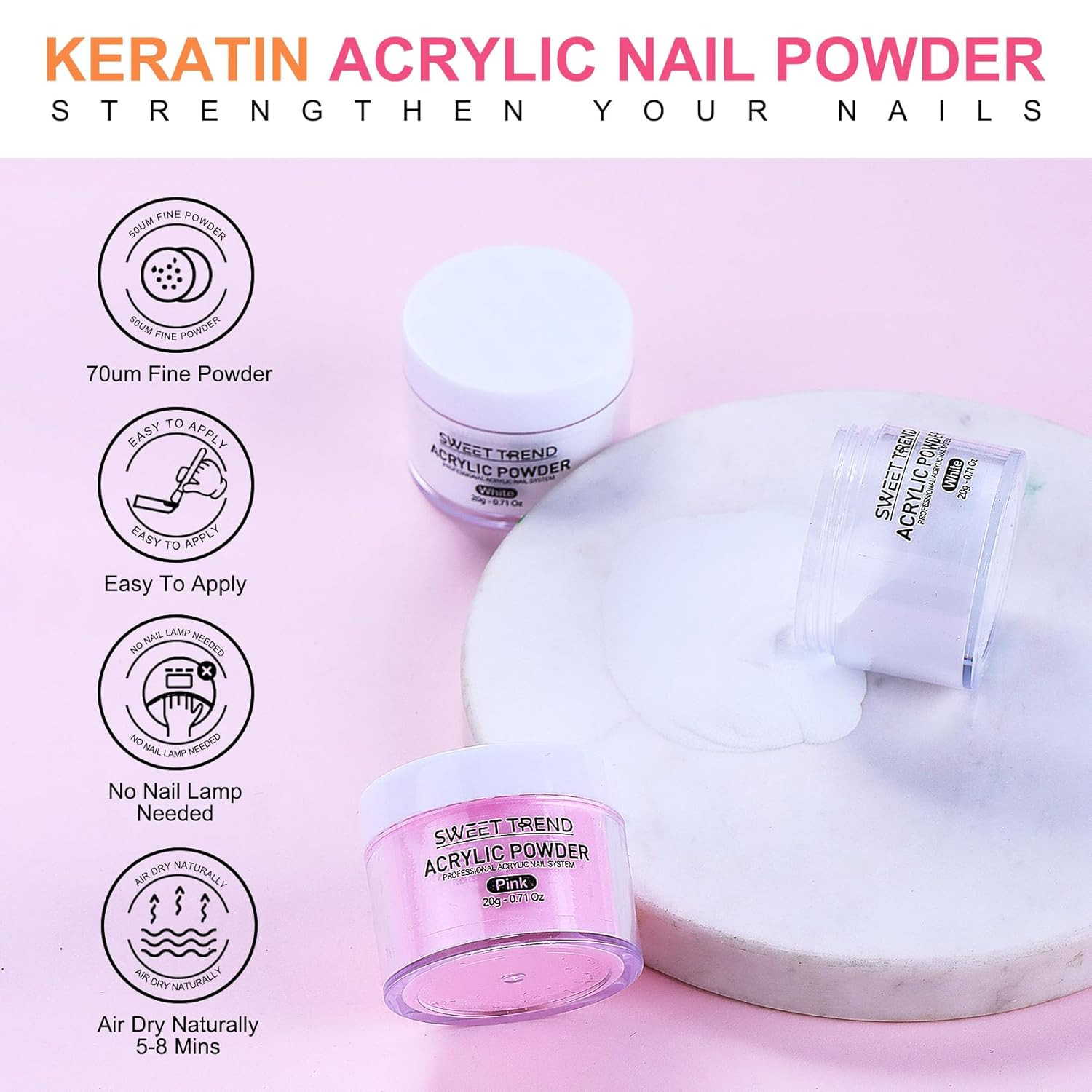 Complete Acrylic Nail Kit for Beginners with Drill and Accessories