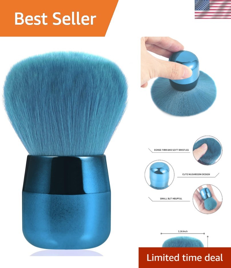 Fashionable Nail Art Dust Remover Brush with Gentle Bristles—Ideal for Travel