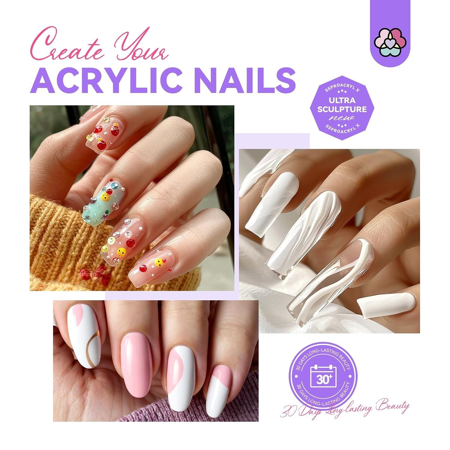 Acrylic Nail Monomer 4 Oz – Includes Brush, Dappen Dish & Moderate Drying Time