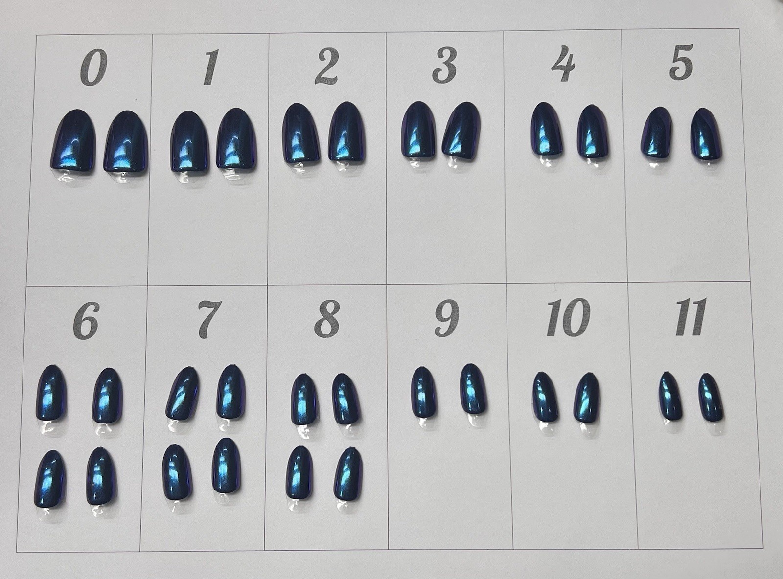 4 Sets Kleo Kolor Press On Gel Nails~Vert Jolie~Super Nova~Snowball Fight
