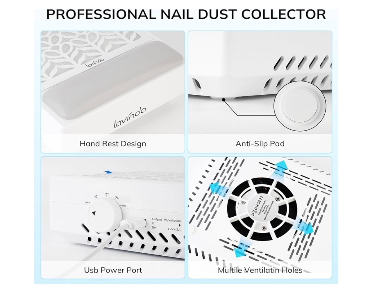 Nail Art Vacuum Cleaner