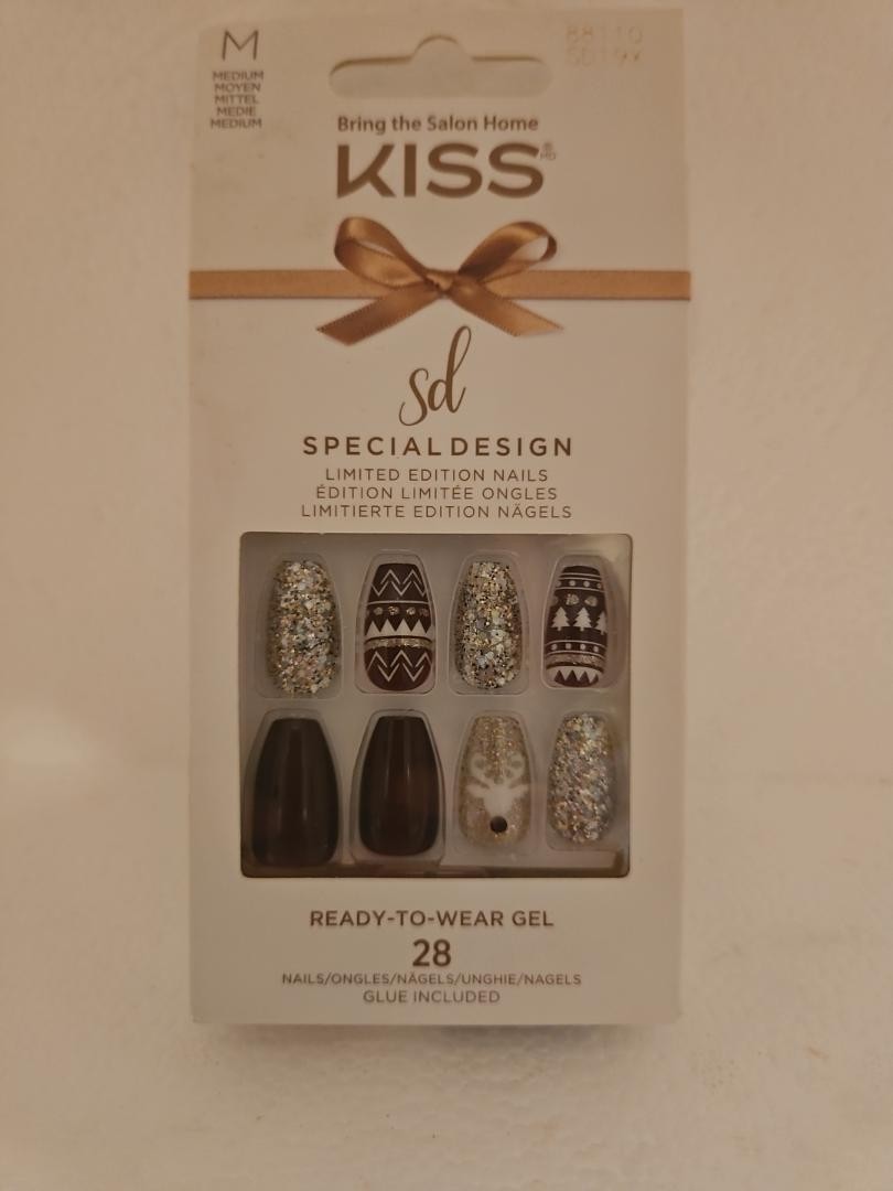 Kiss Sol Holiday Ready-to-Wear Gel Artificial Nails Your Choice