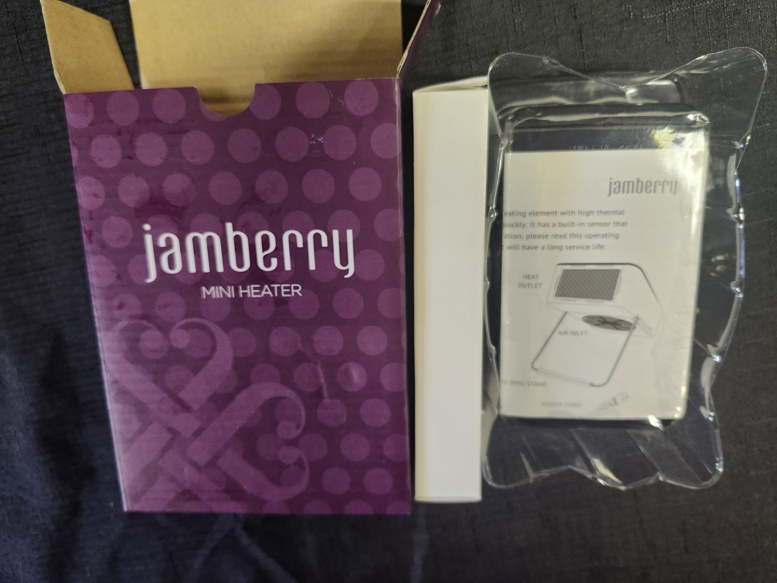 Jamberry Mini Heater For Nails New- Open Box!