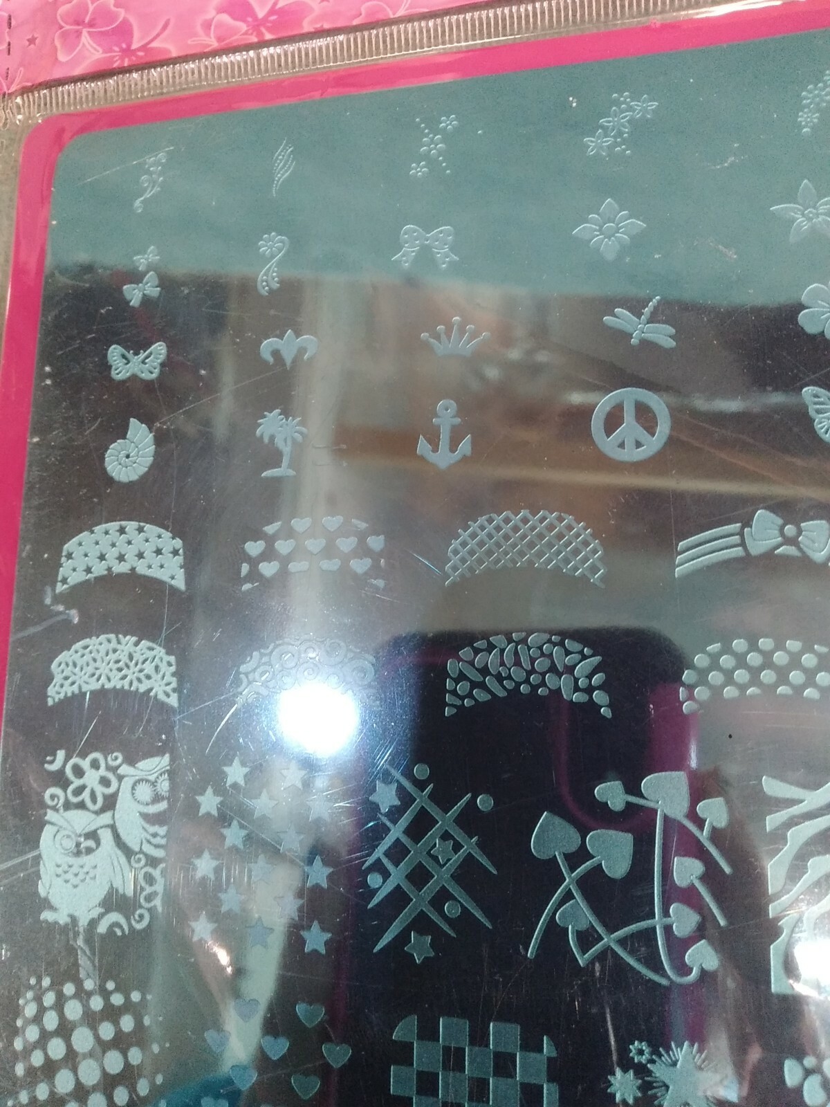H&A Nail Art Stamp Plate #66 New in pack