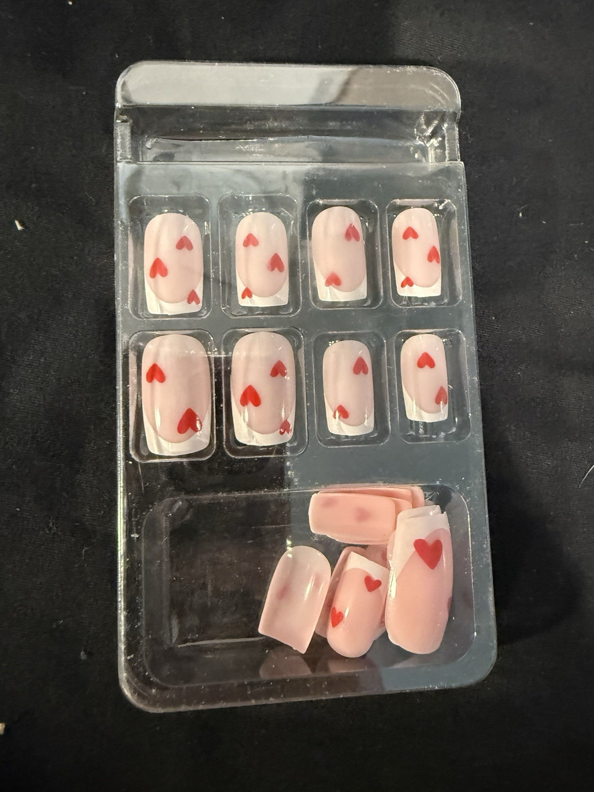 3-Pack Holiday Press-On Nails – Valentine’s, Halloween & Christmas Designs