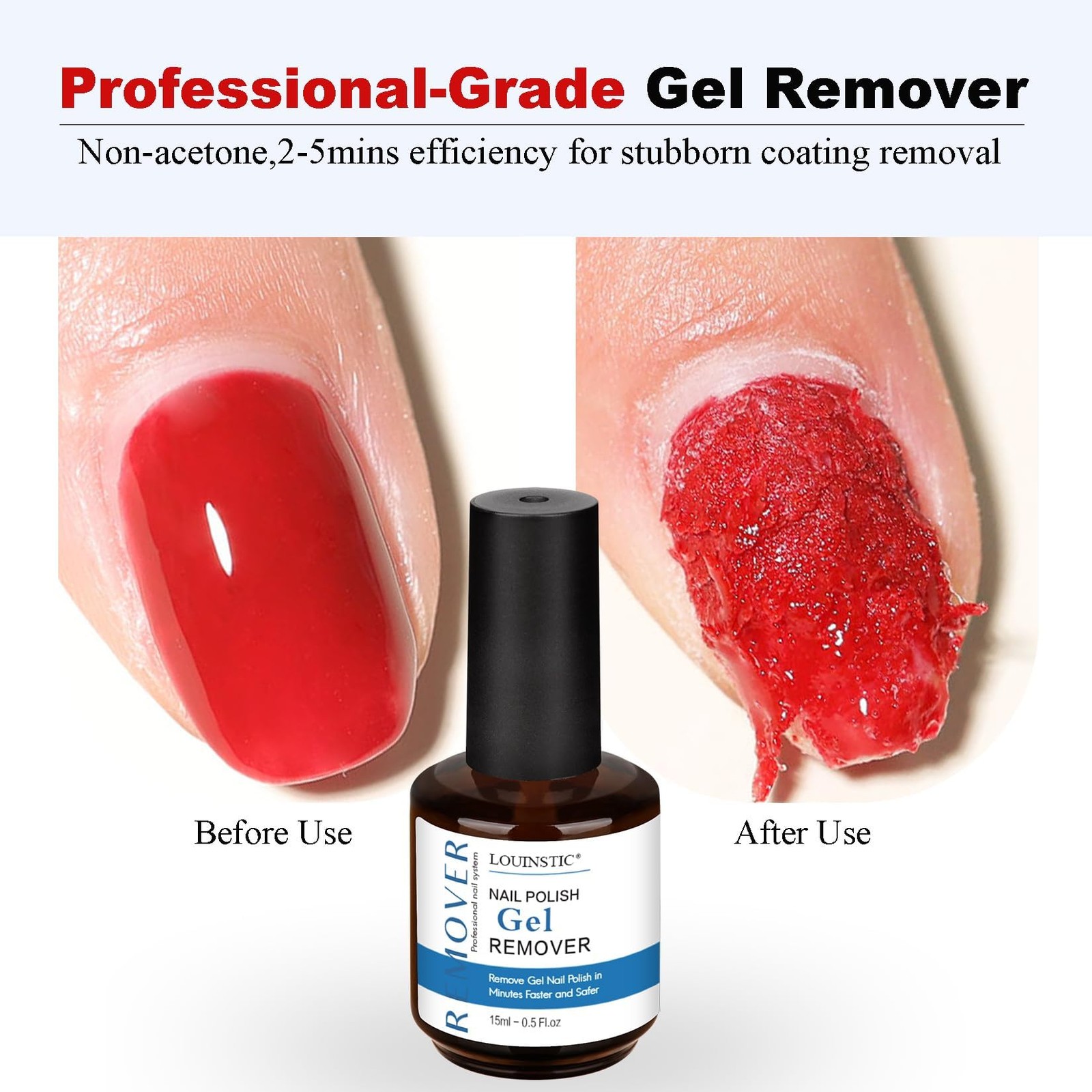 Gel Polish 0.26 Fl Oz (Pack of 2), Remover & Cuticle Oil & Manicure Tools