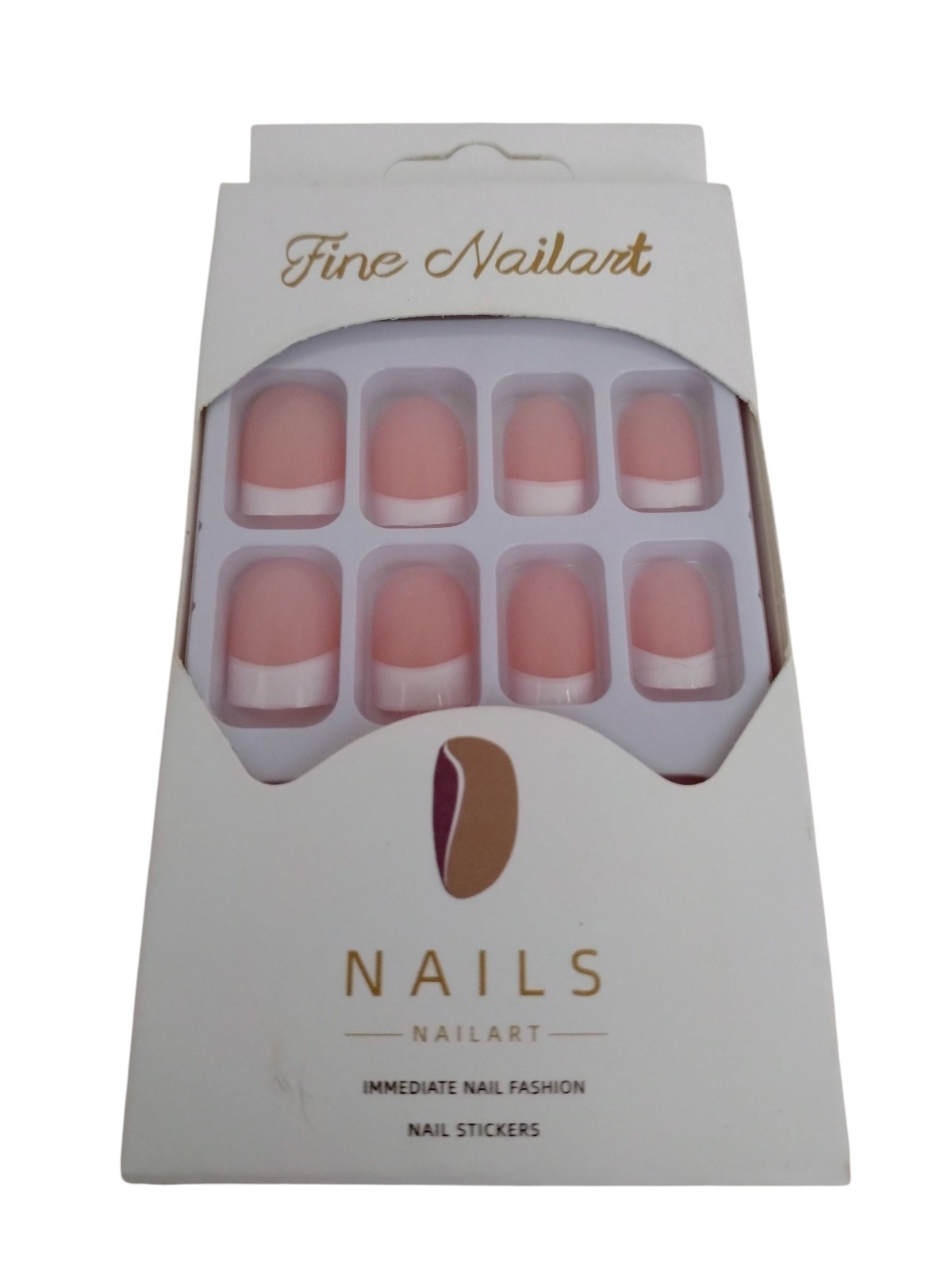 FINE NAILS ART Nailart Immediate Nail Fashion NAIL STICKERS French Tip Manicure