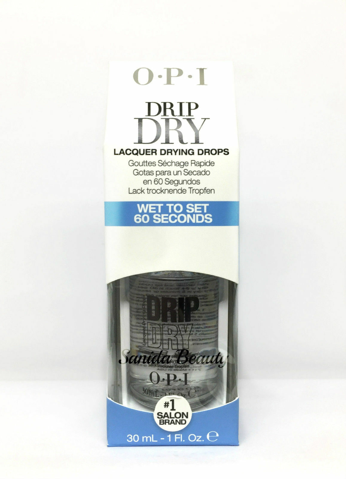 OPI Drip Dry Lacquer Drying Drops Wet to Set 60 Seconds 0.9oz/30ml Fast Shipping