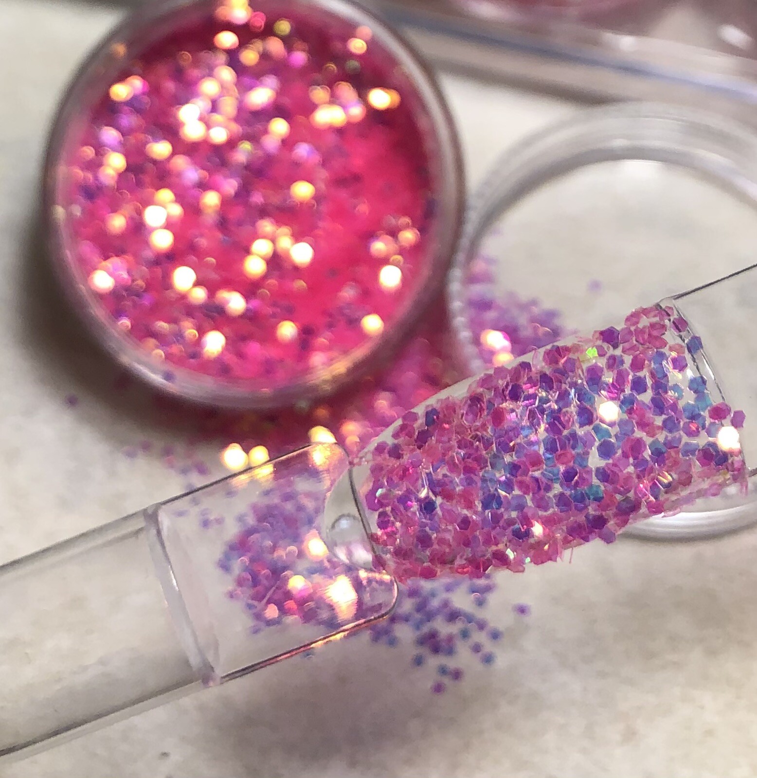 Nail Glitter Art