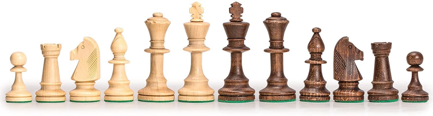 Chess and games shop Muba European Professional Tournament Brown Black