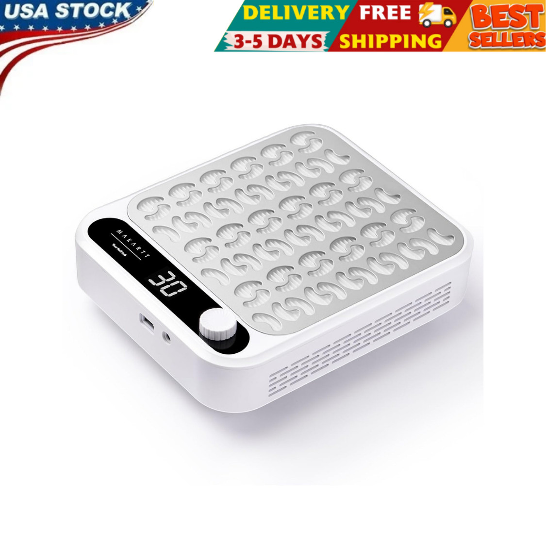 Makartt Nail Dust Collector – Professional Powerful Suction Larina Dust Collecto