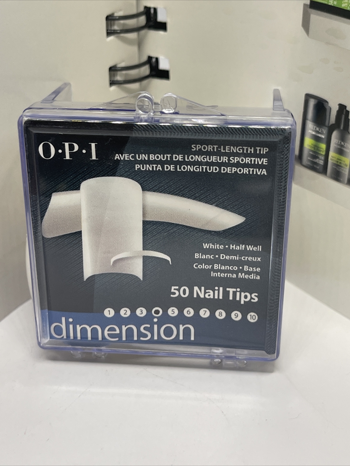 OPI dimention Nail Tips sport length tip 50 count #4
