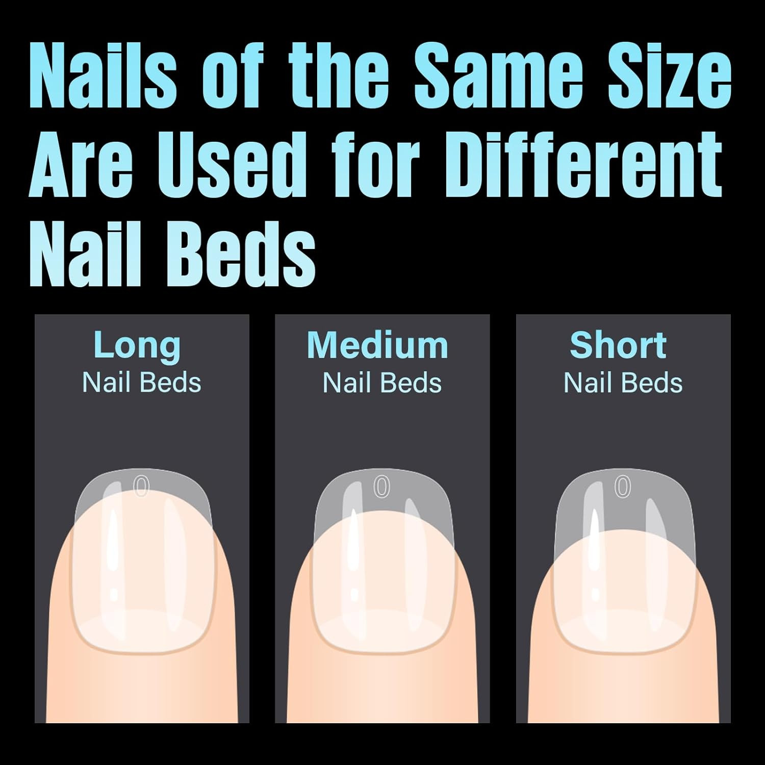 Medium Almond Nail Tips, 240Pcs Soft Acrylic Nails Tips Pre-Shaped Gel Tips, Med