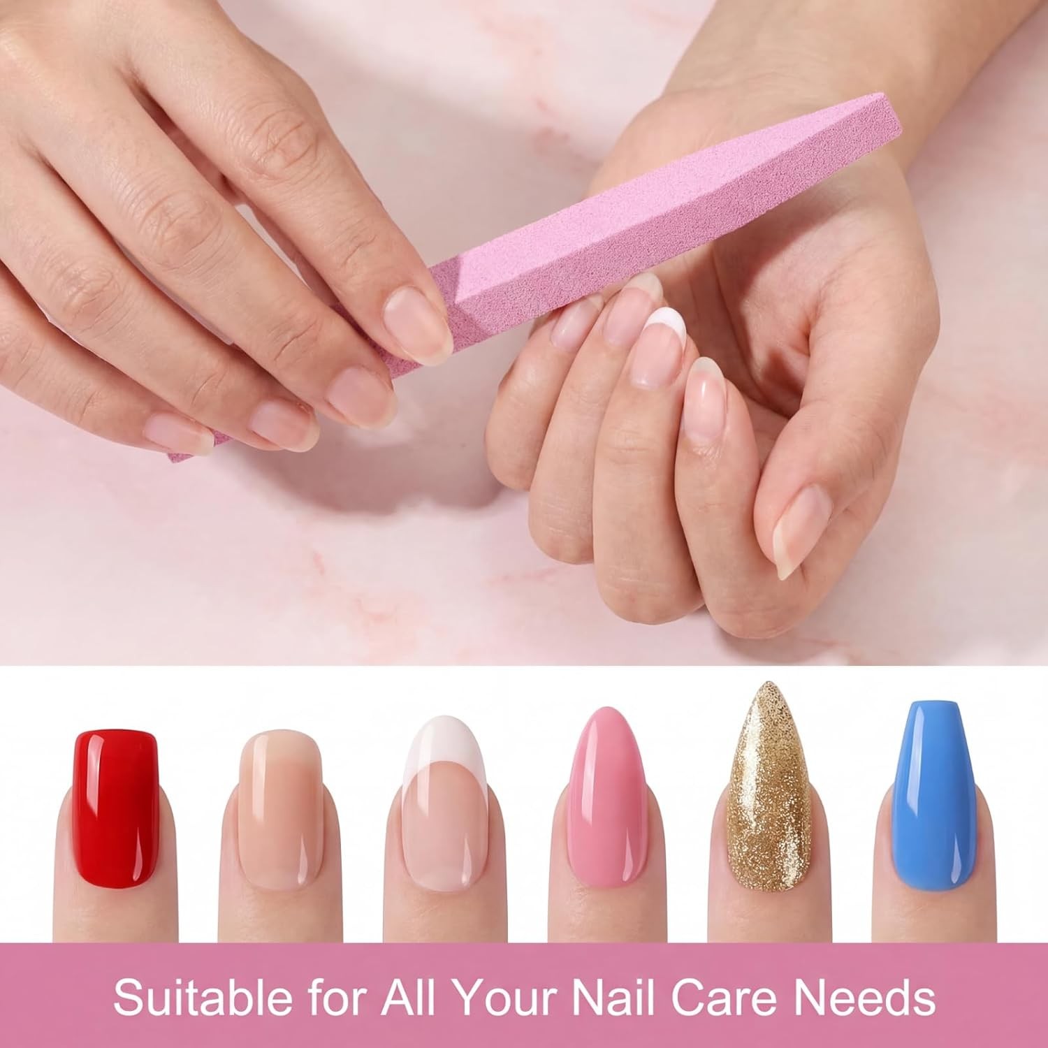 Stone Nail File Pumice Sti for Finrnails Pumice Ro Nail