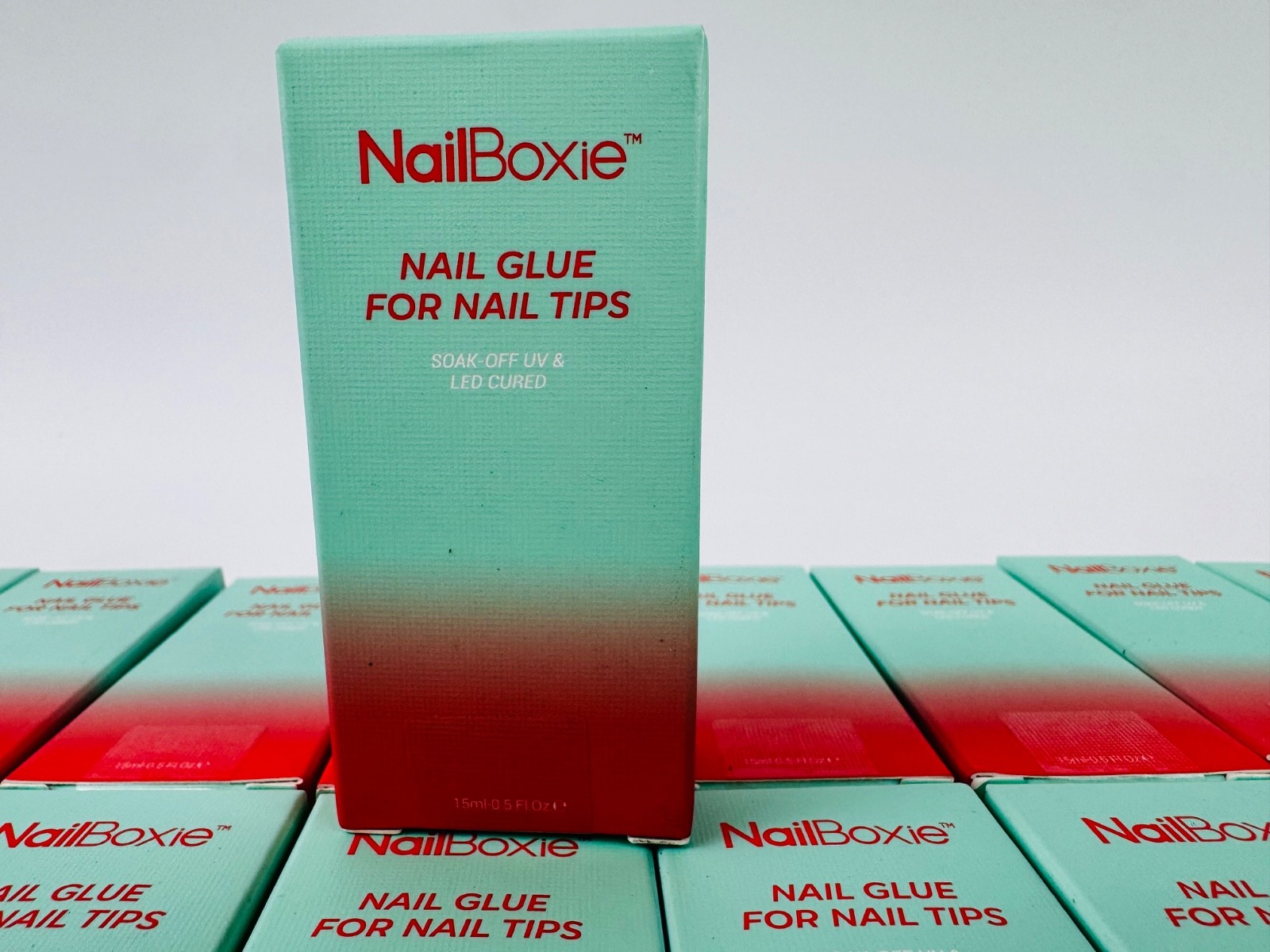 modelones NailBoxie Nail Glue for Press Ons Clear Tips Acrylic Nails 25 Pack