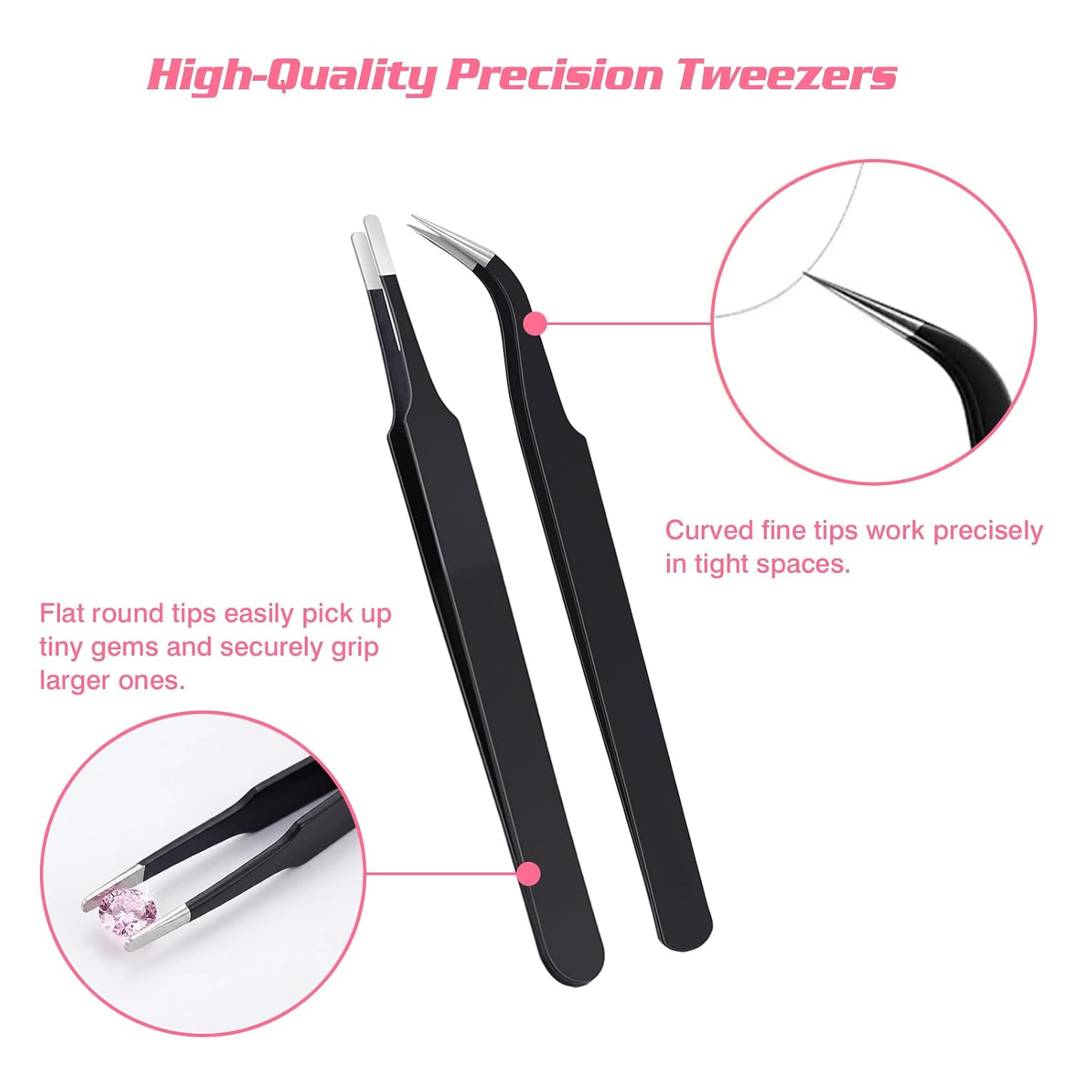 22Pcs Rhinestone Picker Tool Kit – Bedazzling Tools & Diamond Art Tools | 3 Beda