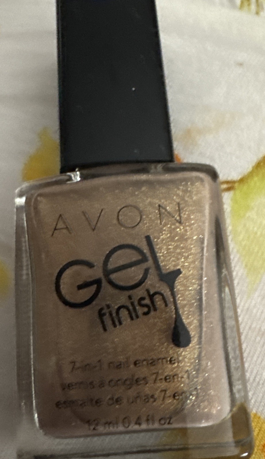 AVON Gel Finish 7-in-1 Nail Enamel ~ GLIMMER ~ NEW in BOX