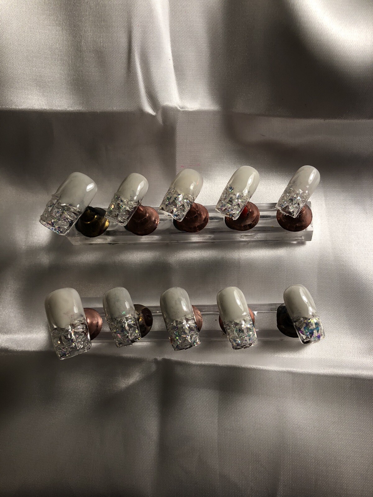 Z NAILZ! New Design In Nails. Gator CLAWZ! Medium Length Press On Nailz!