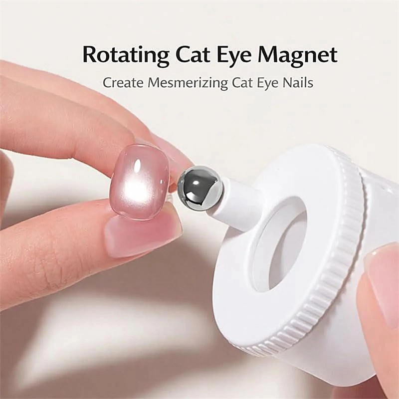 NEW Rotating Automatic Glass Bead Super Strong Cat Eye Magnet Beginner-Friendly