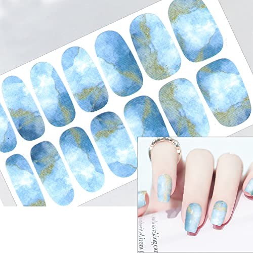 20 Sheets Marble Design Nail Polish Strips Full Nail Wraps KIT7 Marble Designs