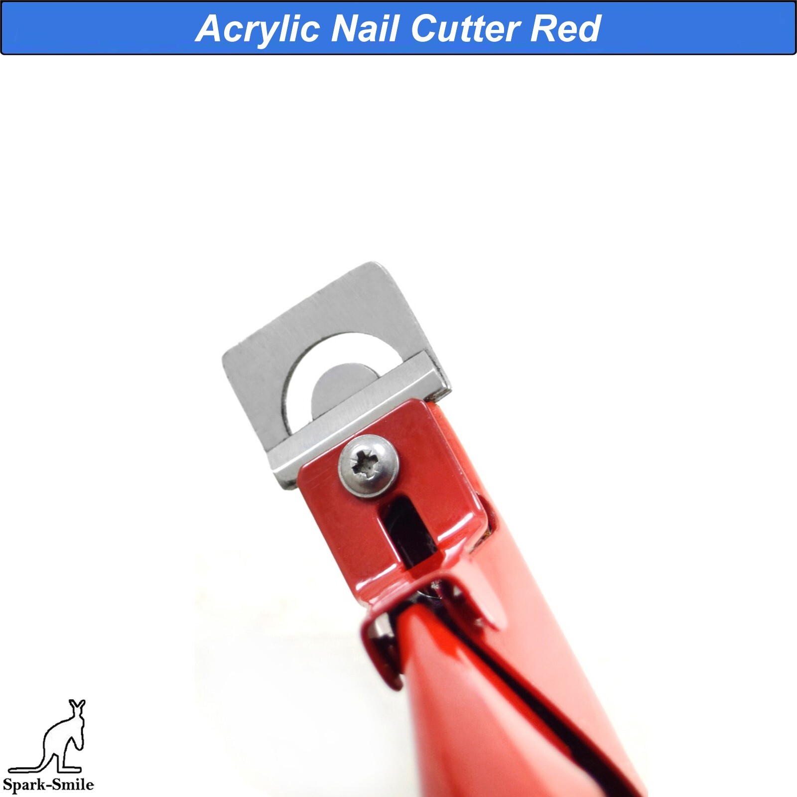 Professional Acrylic Tips Cutter Fake Nail Clipper With Spring Manicure Tools