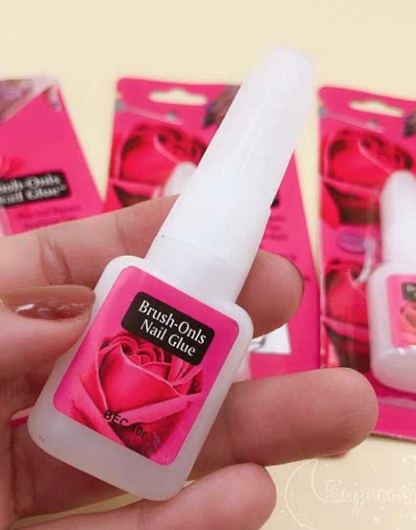 15g Nail Glue With Brush EXTRA STRONG Professional False Nail Tips Quick UK ✅