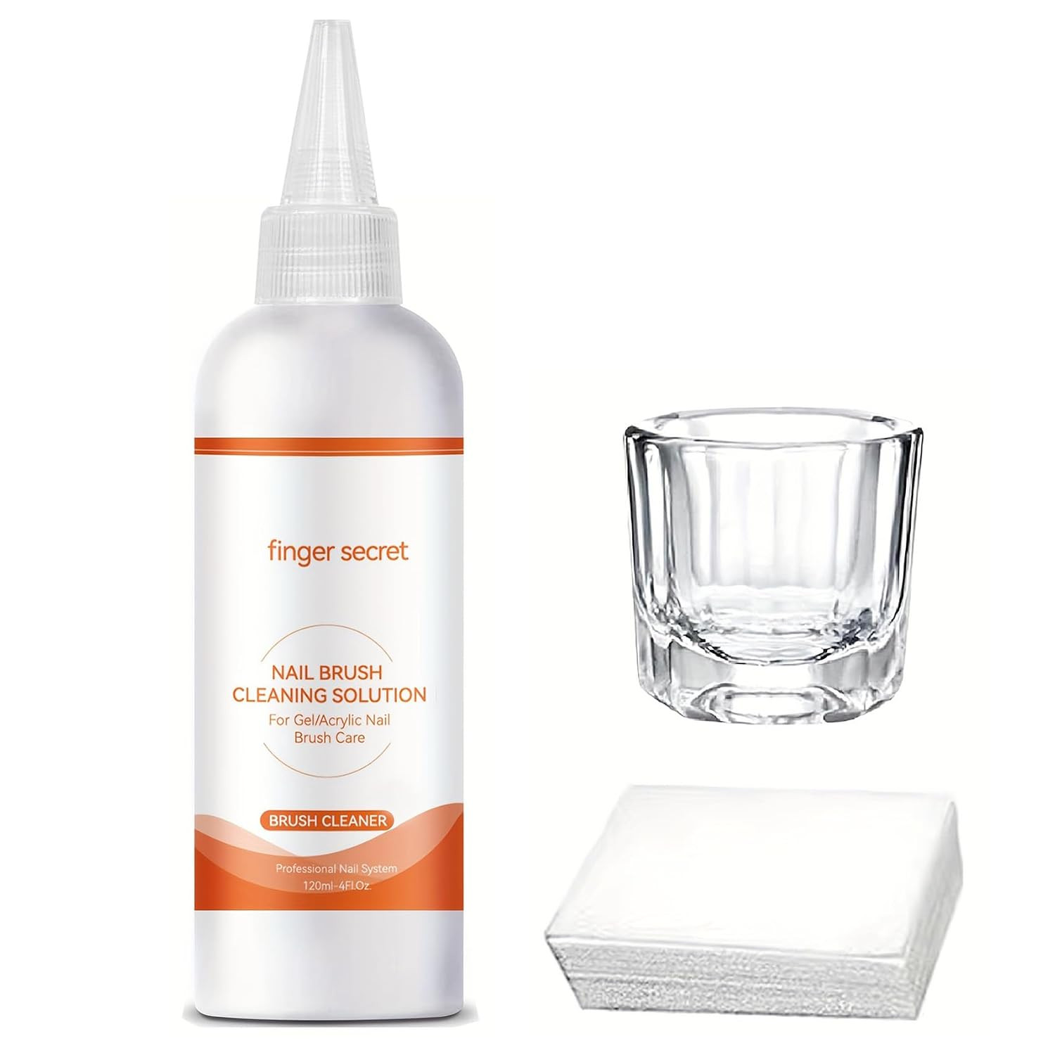 Nail Brush Cleaner & Revitalizing Solution – Fast-Acting Cleaner for Acrylic Bru