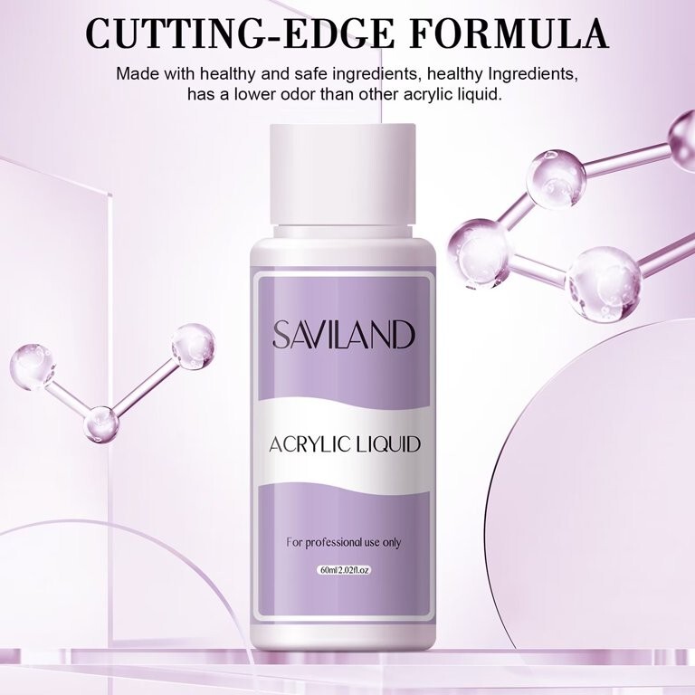 Líquido acrilico Profesional Acrylic Liquid Monomero para de uñas 60 ml