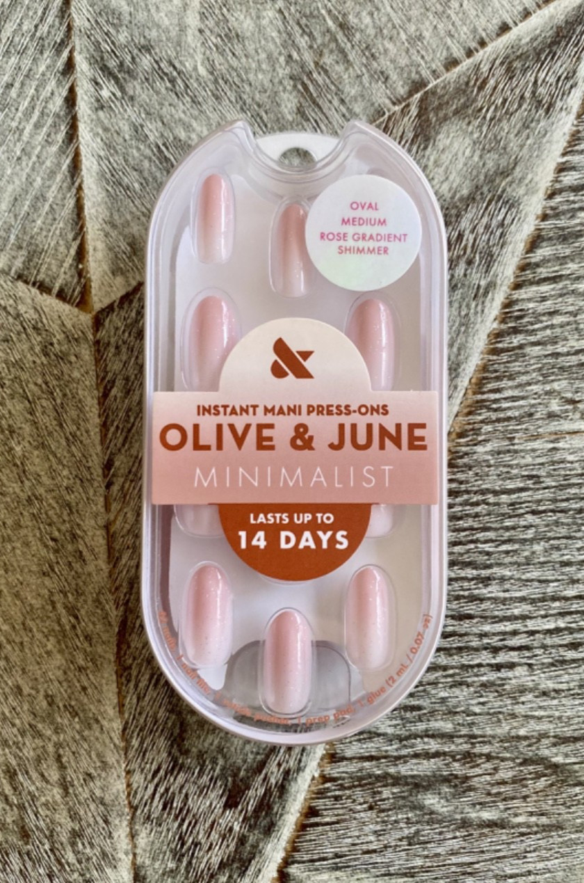 NEW! Olive & June Press-On Nails Lot of Four Spring Pastels FREE SHIPPING!