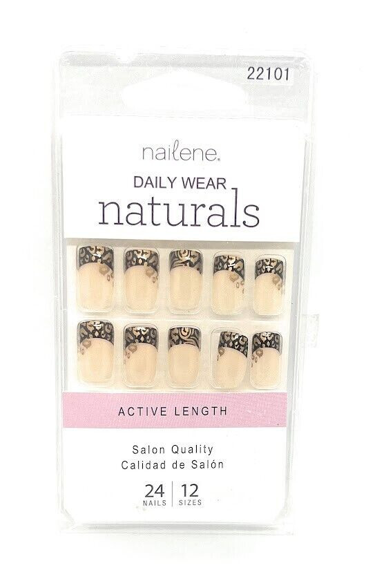 Nailene Daily Wear Naturals Active Length Artificial Nails