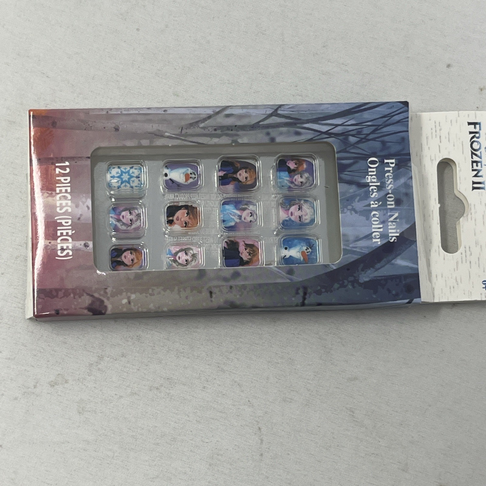 Disney Princess Frozen II Press-On Nails Townly Children 12pc Box