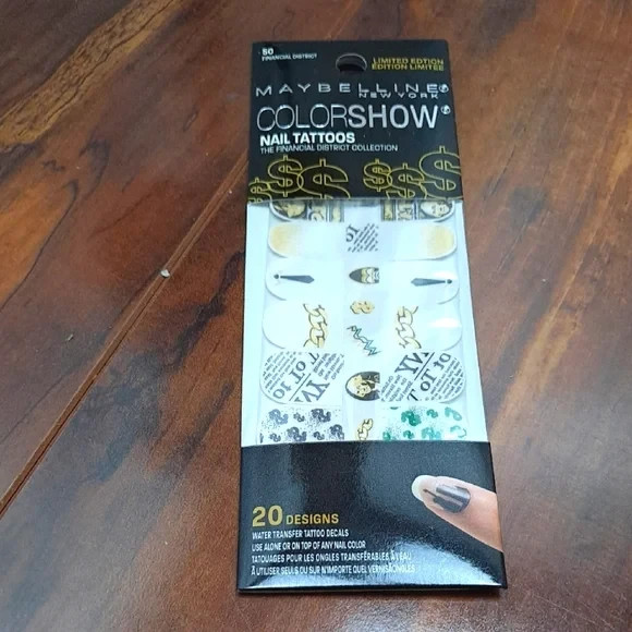 Maybelline New York Color Show Nail Tattoos The Financial District Collection