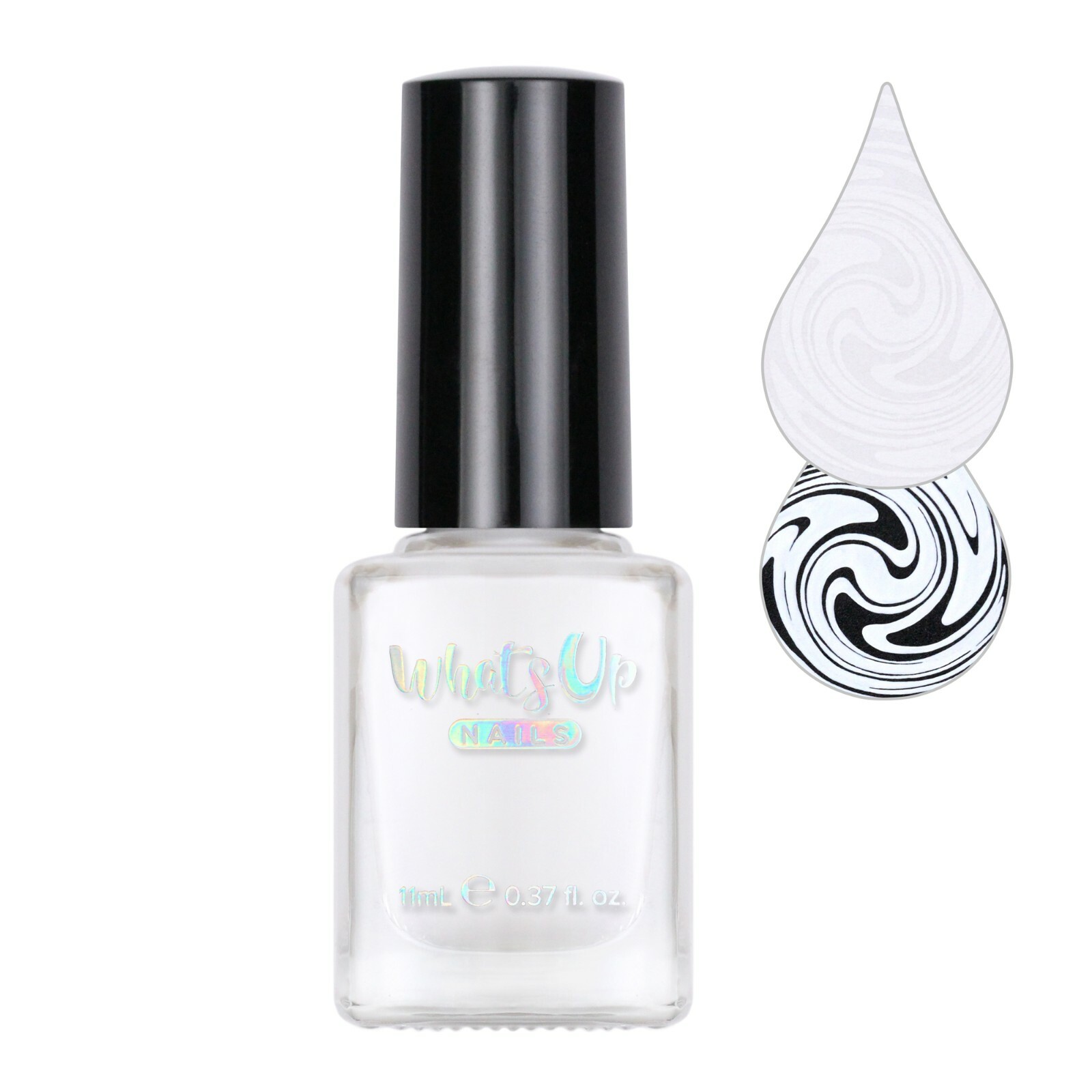 Blanc My Mind Stamping Polish (White), Nail Polish for Nail Art
