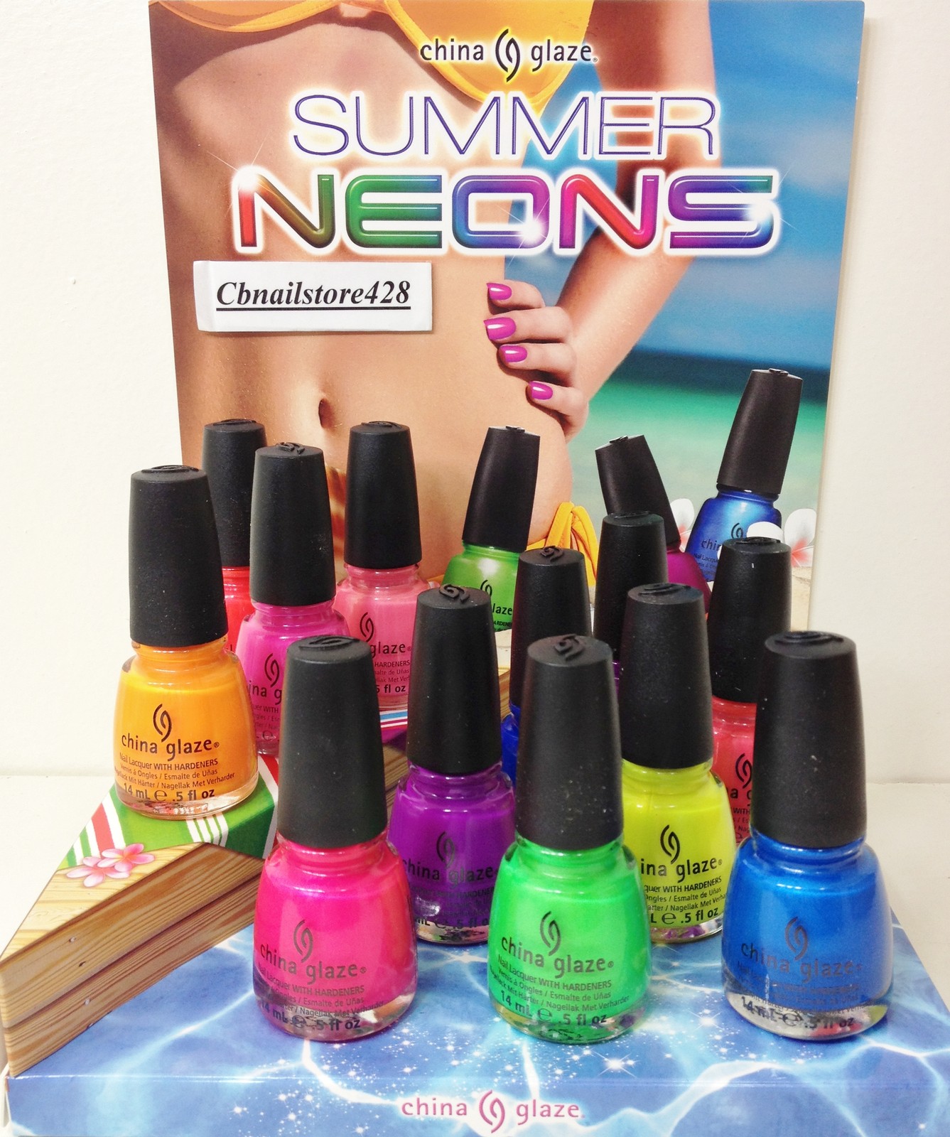 *China Glaze Nail Lacquer- SUMMER NEONS 1083-1094- Pick Any Color
