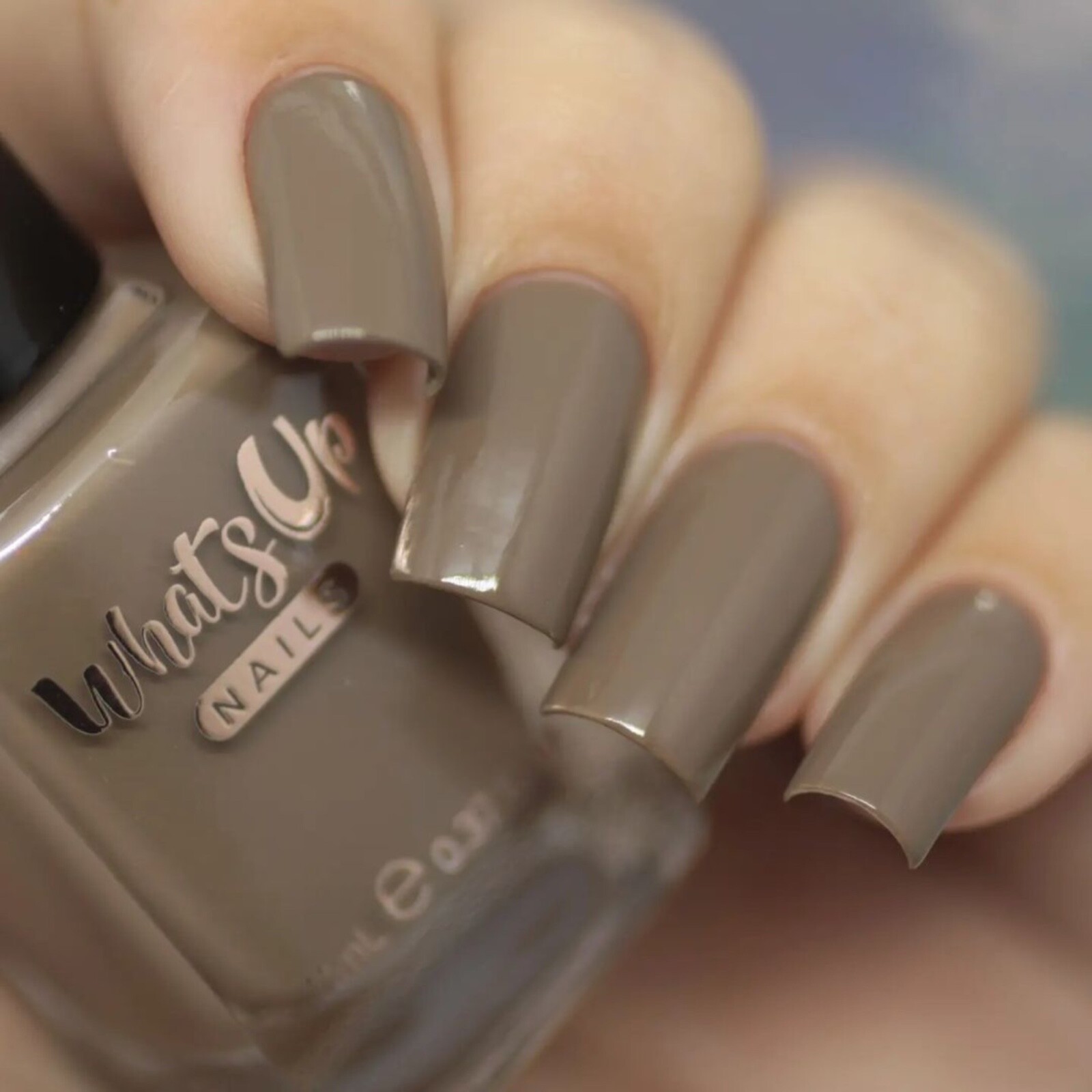 Clay Nail Polish (Khaki Brown Creme) Nail Polish for Nail Art