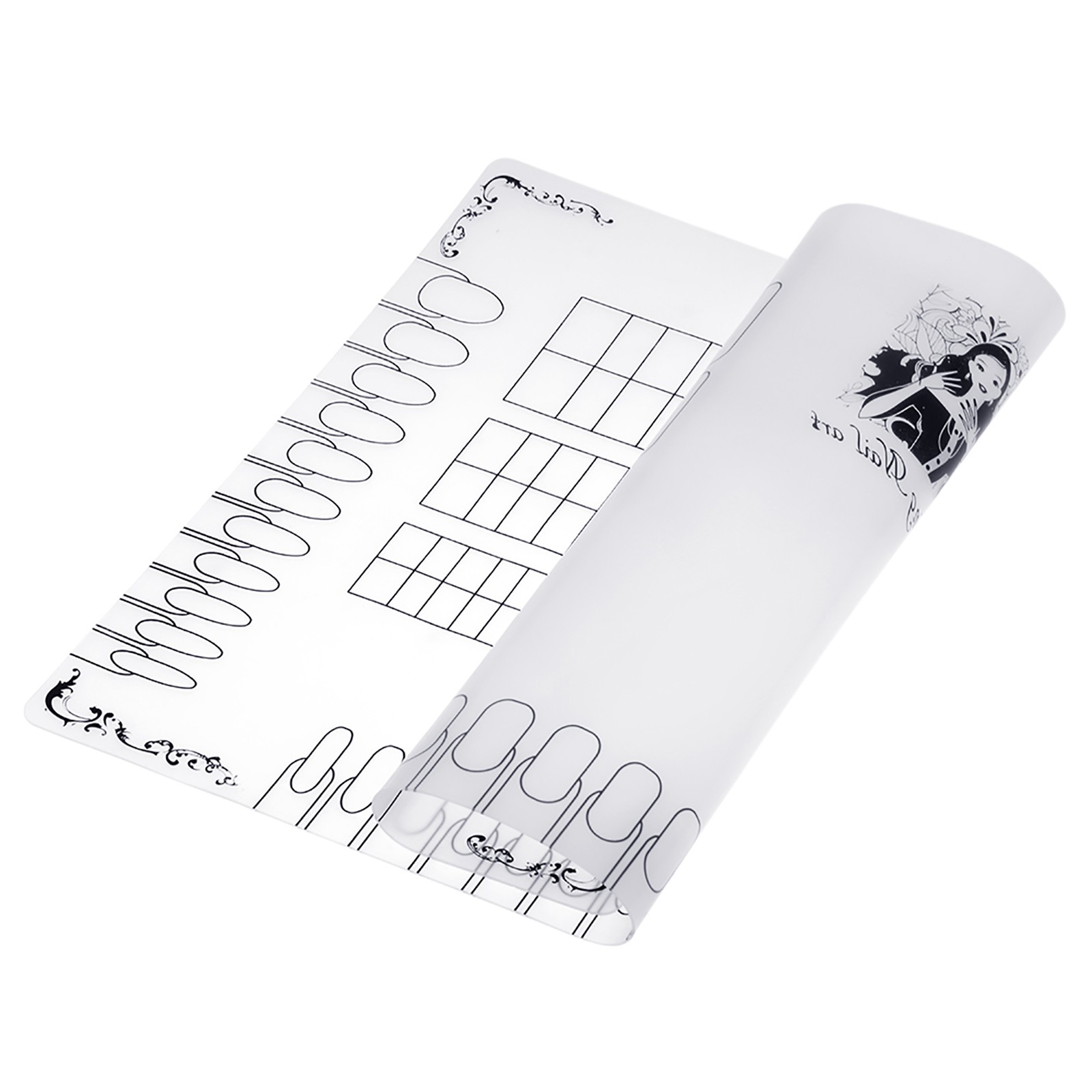 Nail Art Manicure Silicone Mat Foldable Washable Soft Table Cover Pad For CUSS