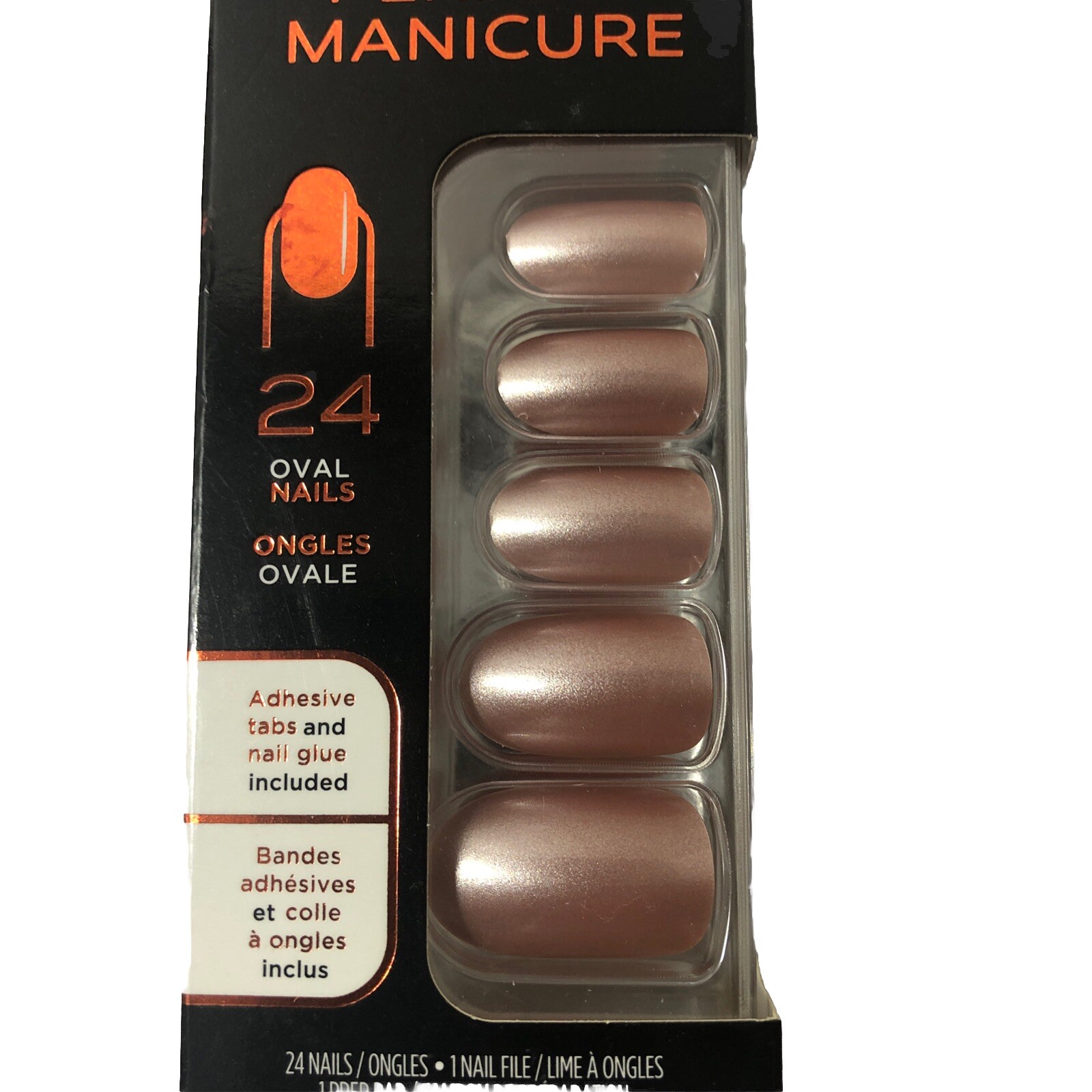 Sally Hansen Salon Effects Perfect Manicure Oval Nails Lot of 3