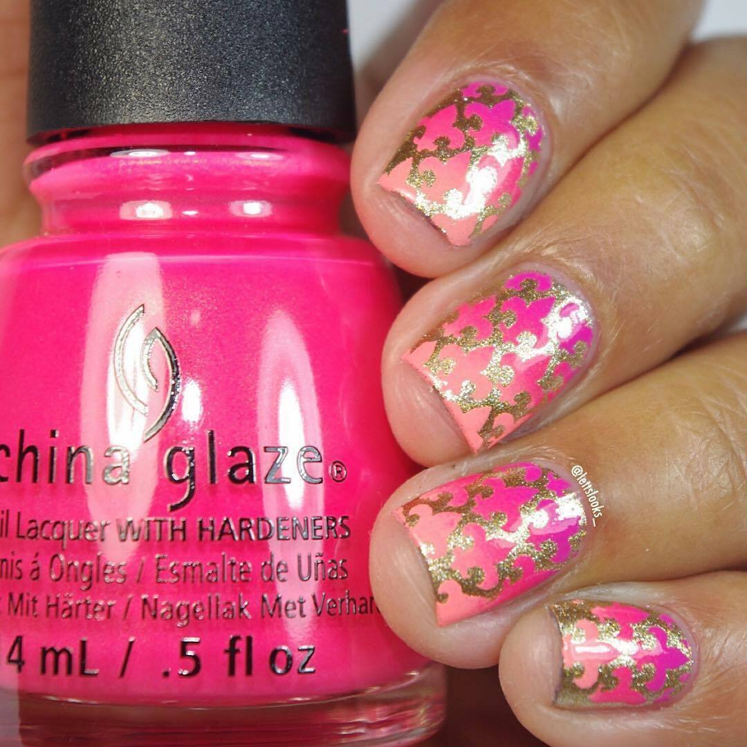 Fleur De Lis Stencils for Nails, Nail Stickers, Nail Art, Nail Vinyls