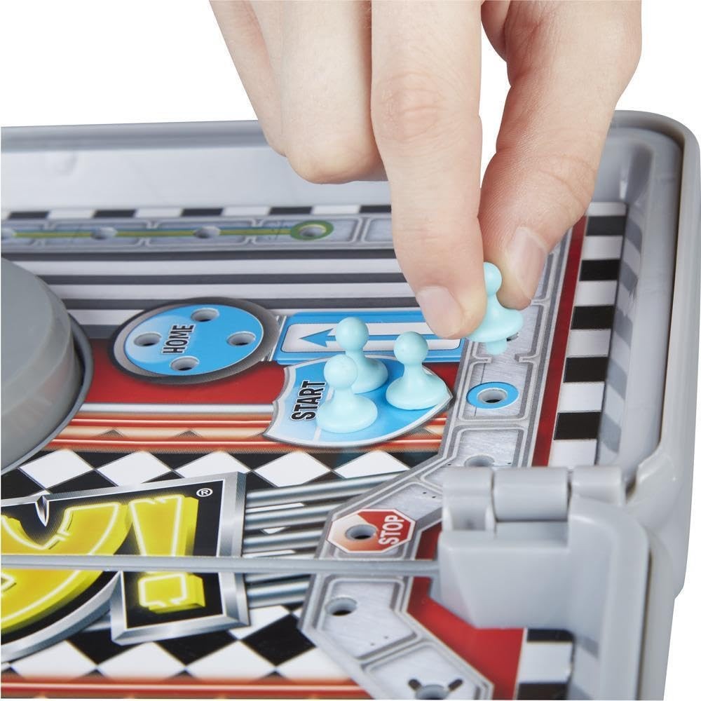 Sorry! Classic Hasbro Game Road Trip Travel Edition Medium, Red, White, Blue