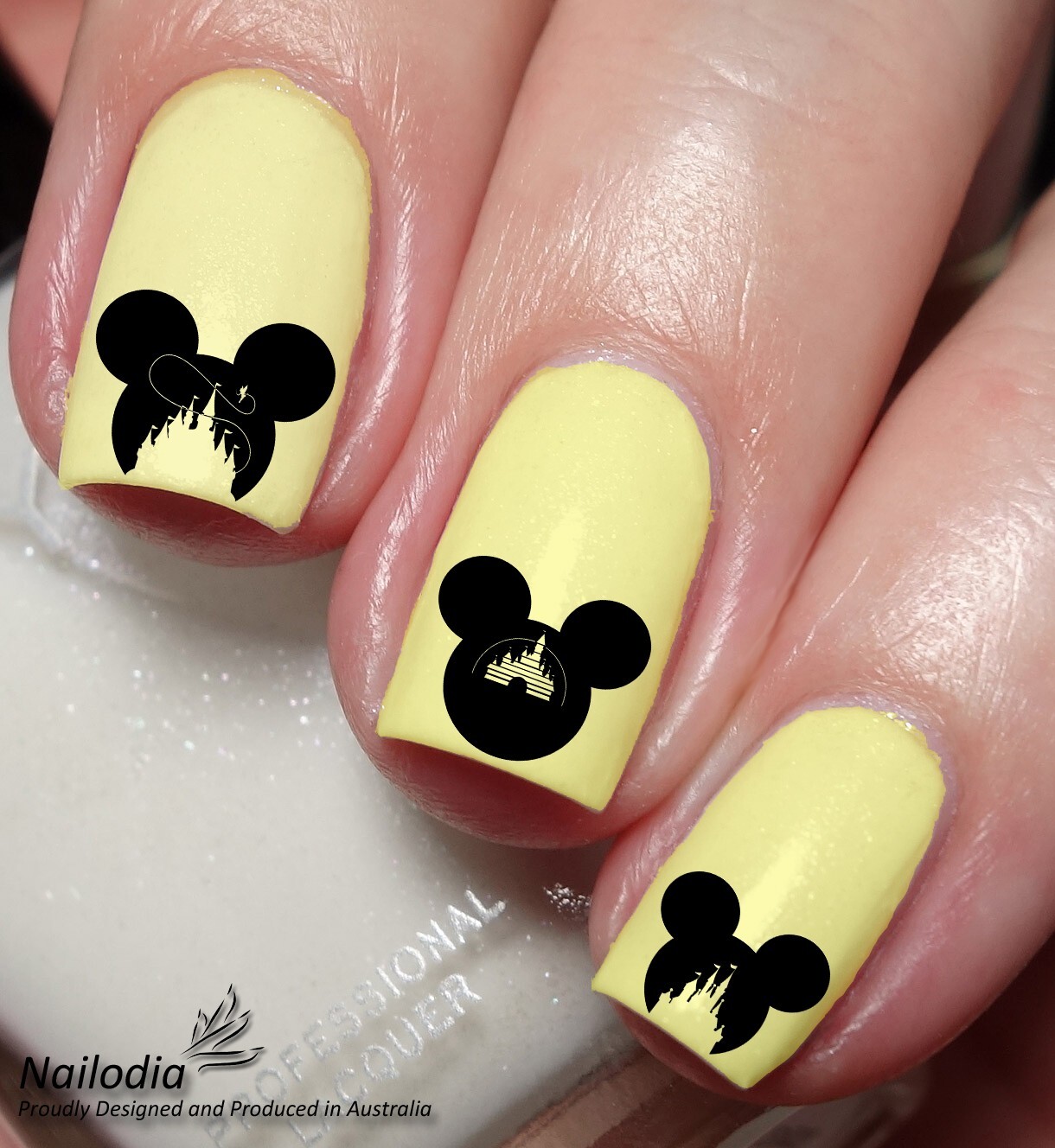 Mickey & Minnie Mouse Nail Art Decal Sticker Water Transfer Slider