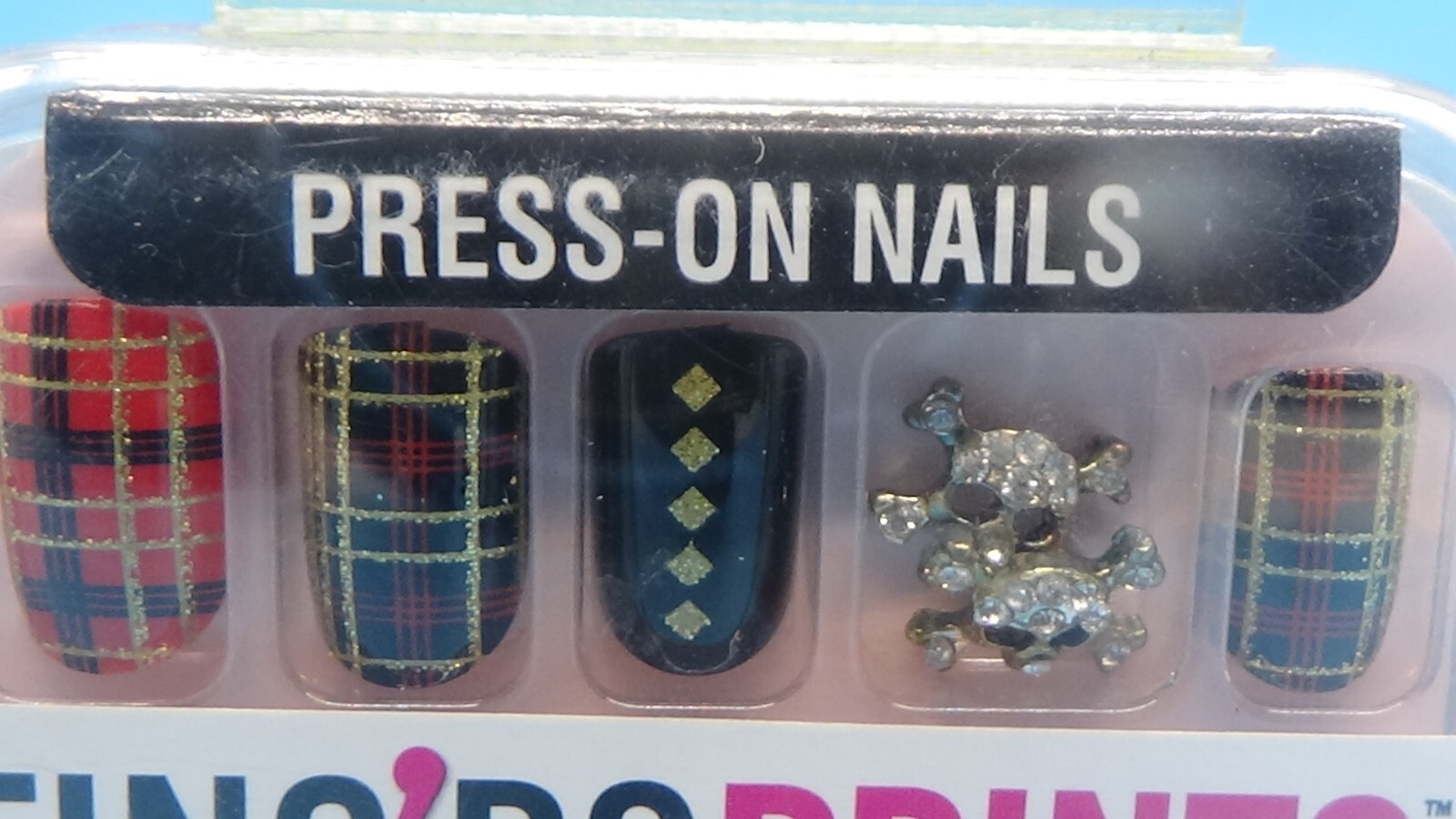 FING’RS PRINTS Rock Rebel Press-On Nails Cameo Appearance 31046