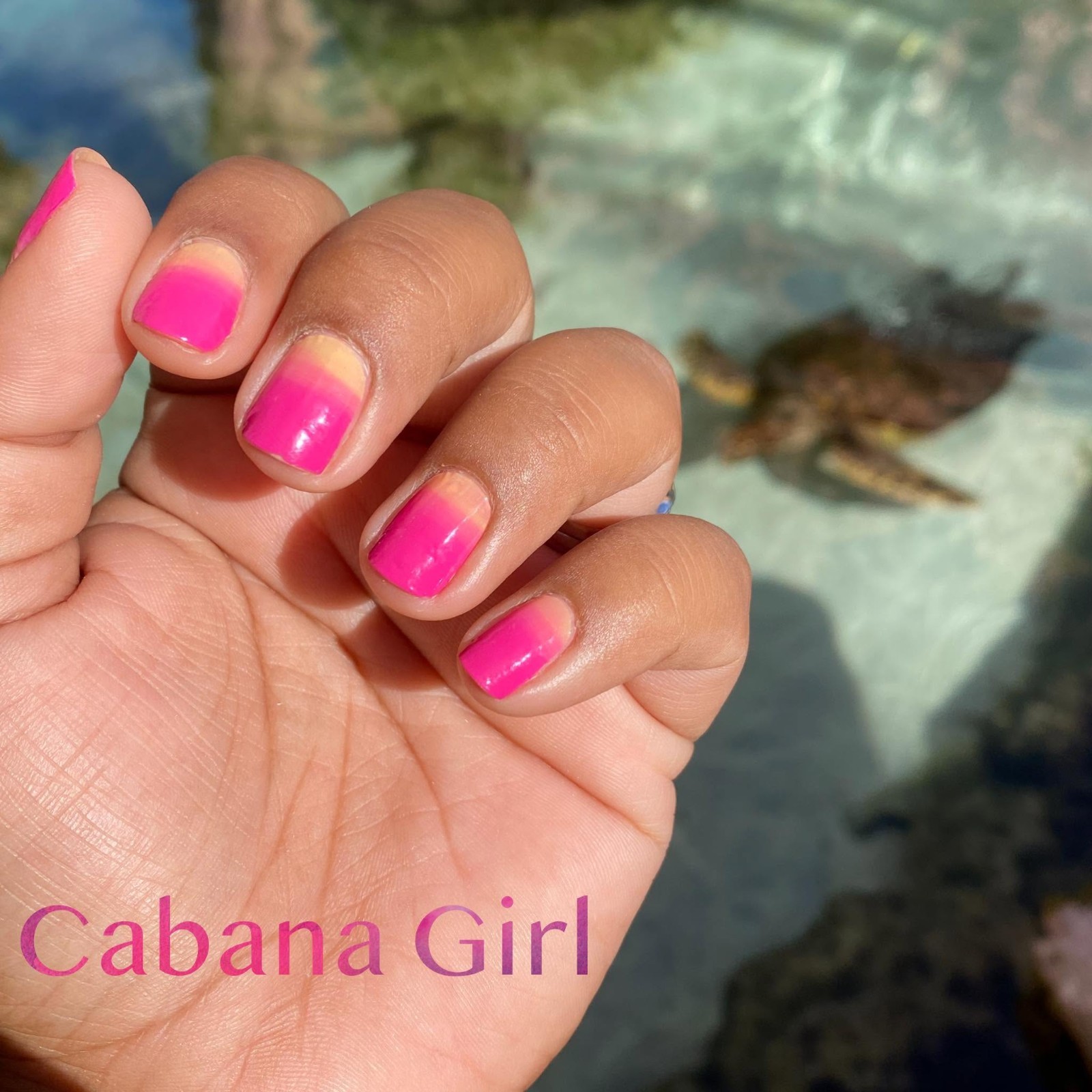 Retired Unicorn Color Street Cabana Girl In Great Condition. Price Firm.