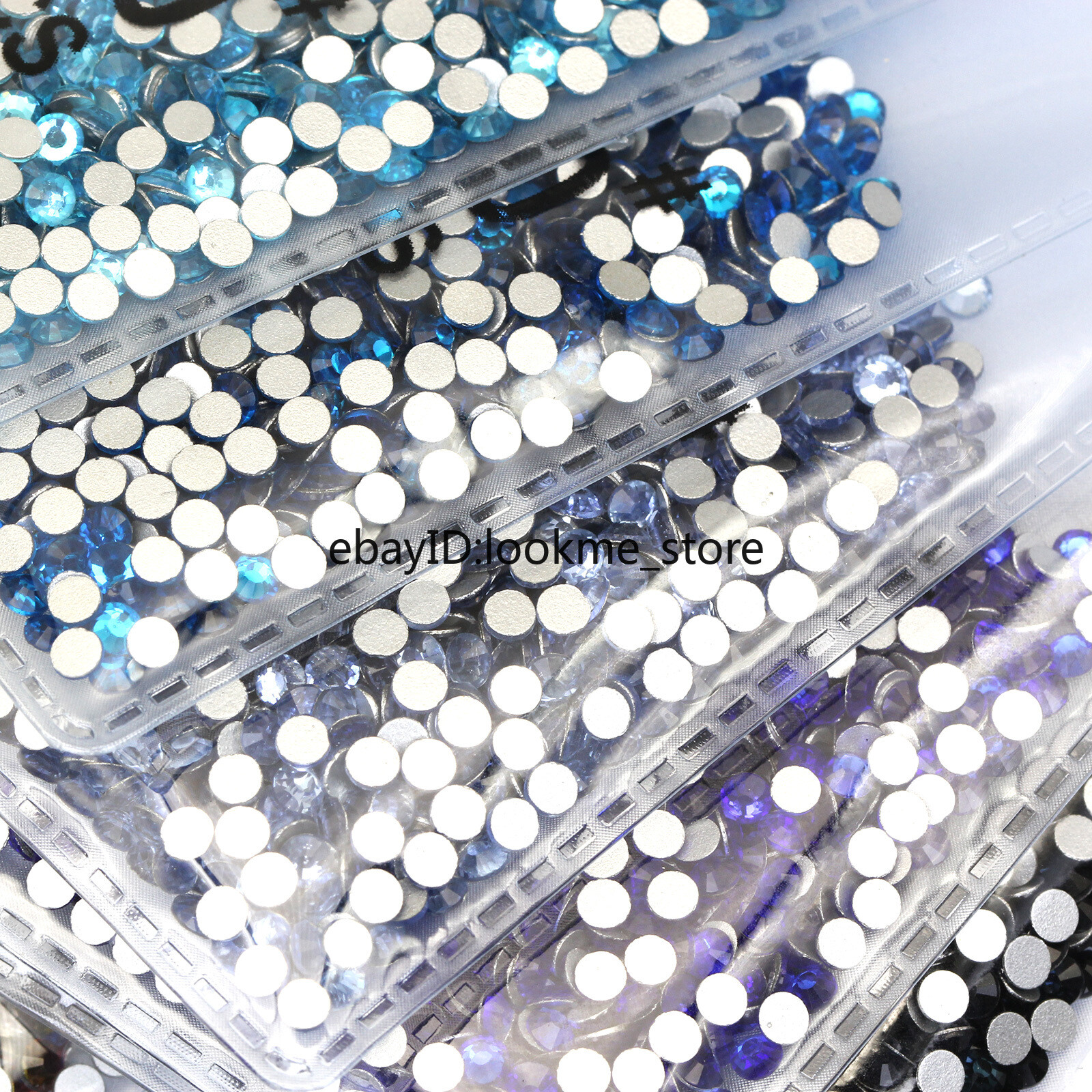1440p 2.8mm (ss10) Crystal Glass Rhinestones Flatback Gems Nail Art Crafts Decor