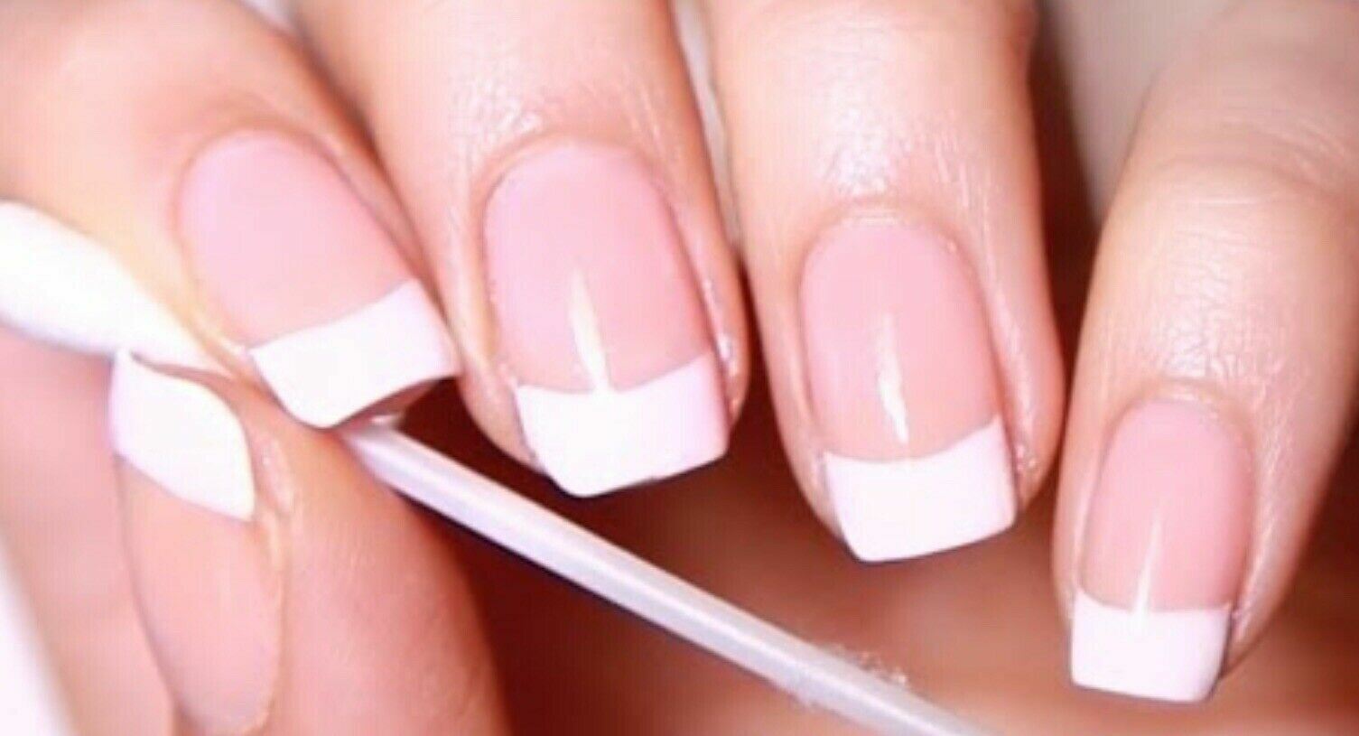 French Manicure Nail Tip Guides Stickers Stencils Tape Nail Art Oval Lines Tape